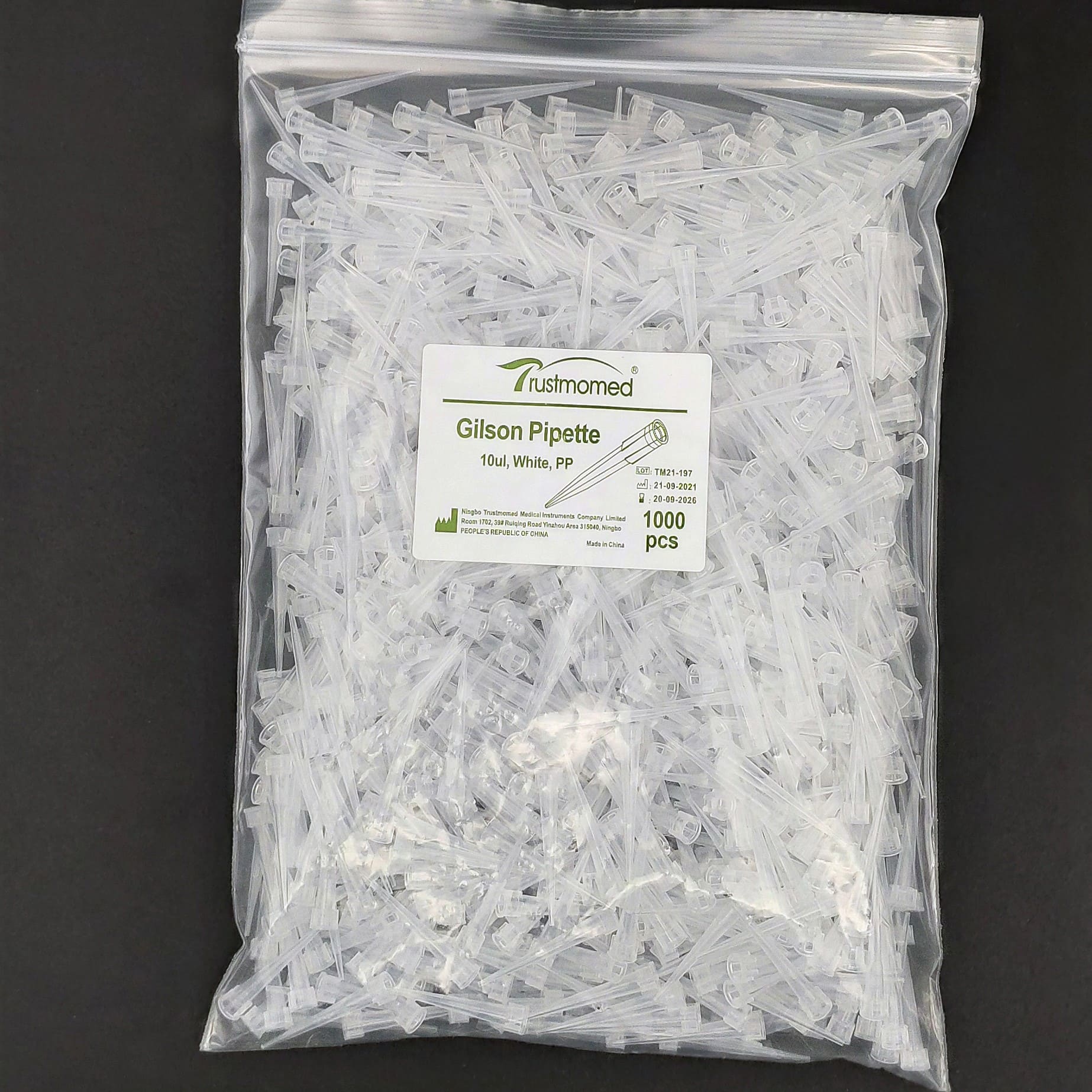 سرسمپلر-کریستالی-پایه-بلند-غیر-استریل|Pipette-Tip-0.5-10μl